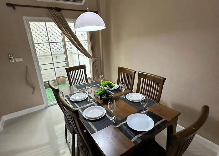 Modern 3br Rama Mansion Near Airport Amenities بانكوك